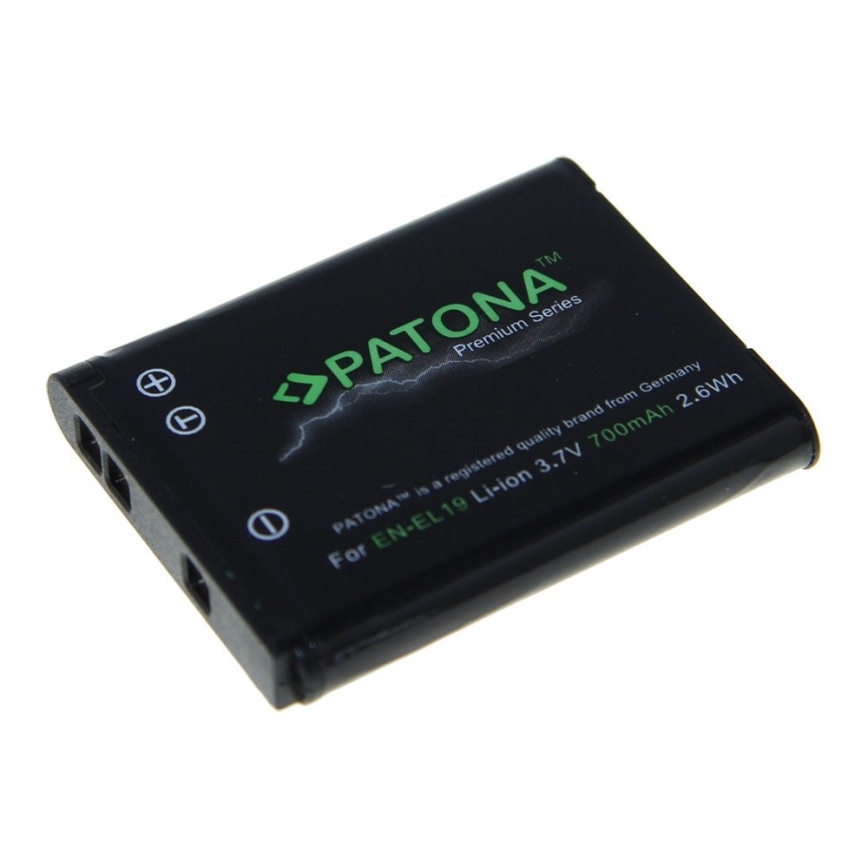 PATONA - Akku Nikon EN-EL19 700mAh Li-Ion Premium
