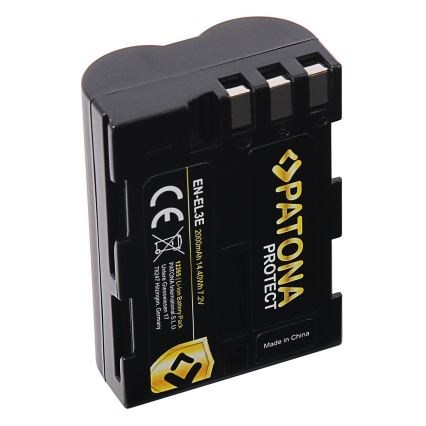 PATONA - Akku Nikon EN-EL3e 2000mAh Li-Ion Protect