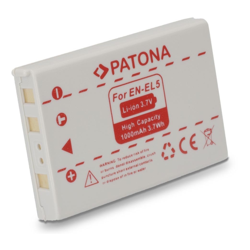PATONA - Akku Nikon EN-EL5 1000mAh Li-Ion