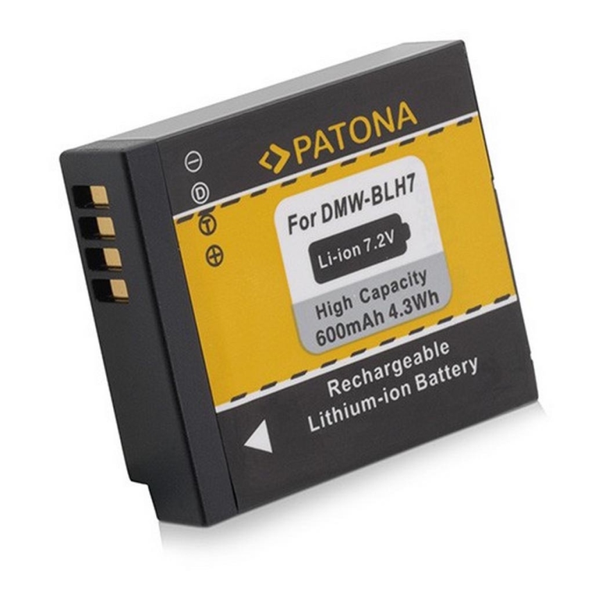 PATONA - Akku Panasonic DMW-BLH7E 600mAh Li-Ion