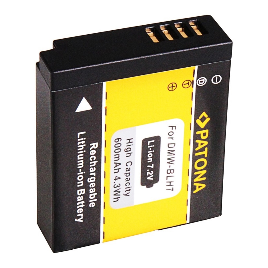 PATONA - Akku Panasonic DMW-BLH7E 600mAh Li-Ion