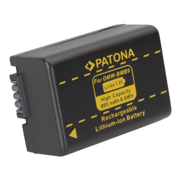 PATONA - Akku Panasonic DMW-BMB9 895mAh Li-Ion