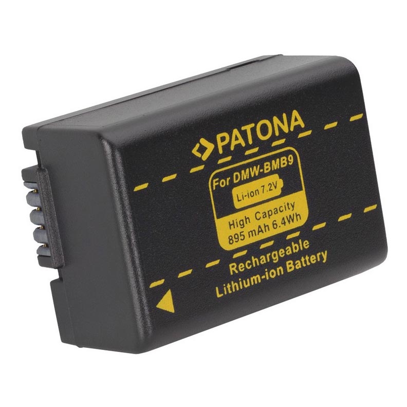 PATONA - Akku Panasonic DMW-BMB9 895mAh Li-Ion