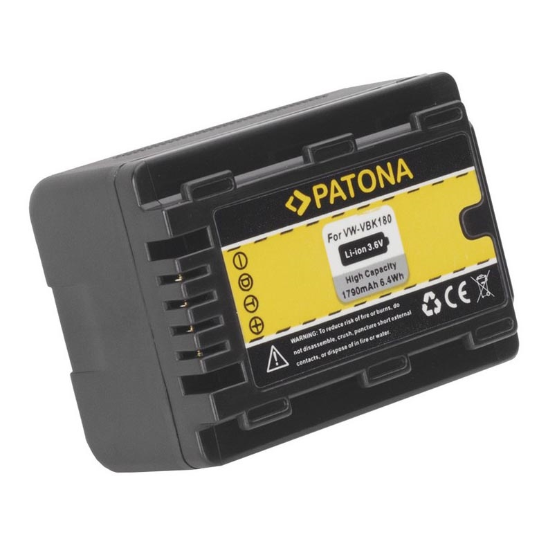 PATONA - Akku Panasonic VBK180 1790mAh Li-Ion