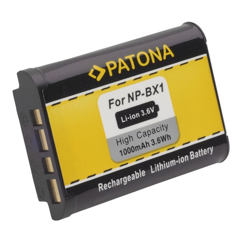 PATONA - Akku Sony NP-BX1 1000mAh Li-Ion