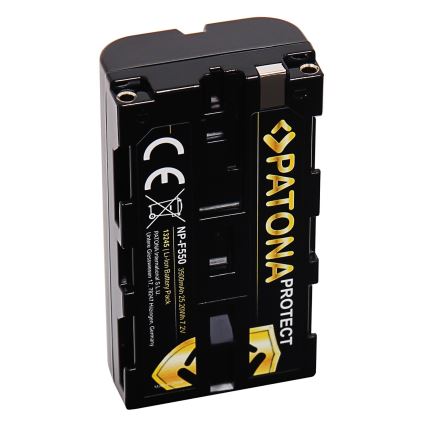 PATONA - Akku Sony NP-F550 3500mAh Li-Ion 7,2V Protect