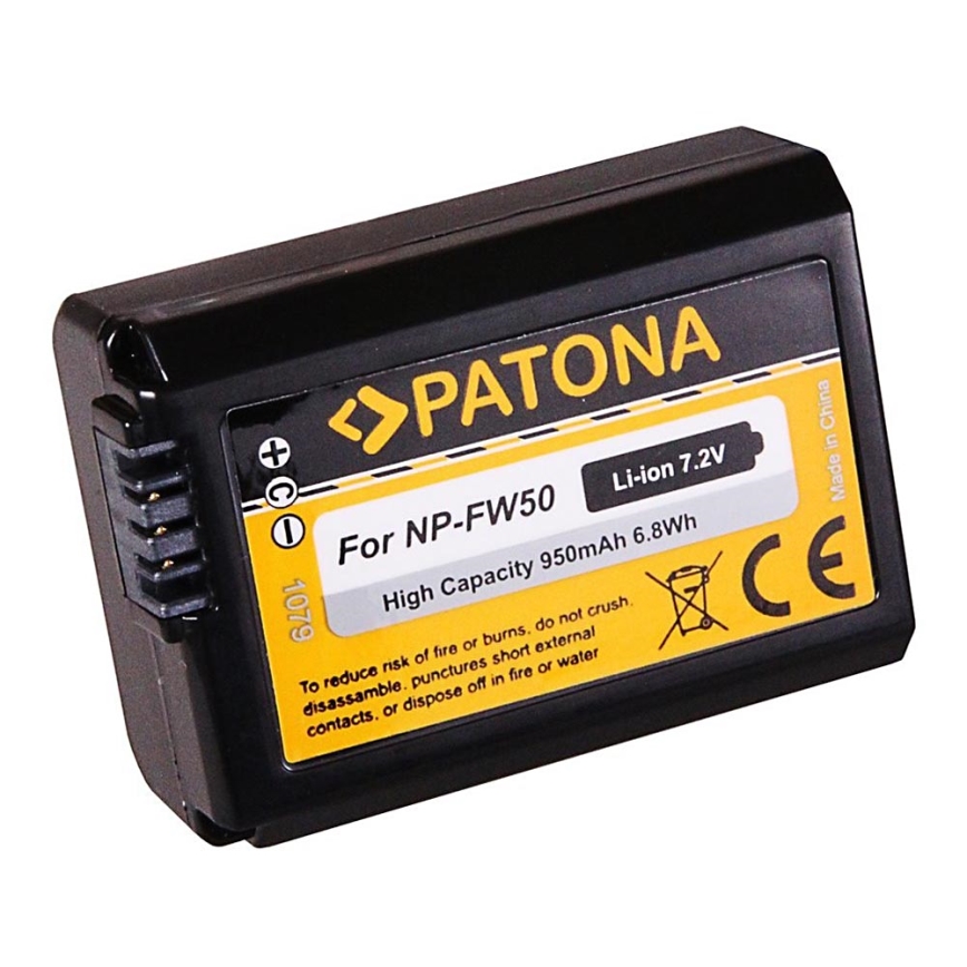 PATONA - Akku Sony NP-FW50 950mAh Li-Ion