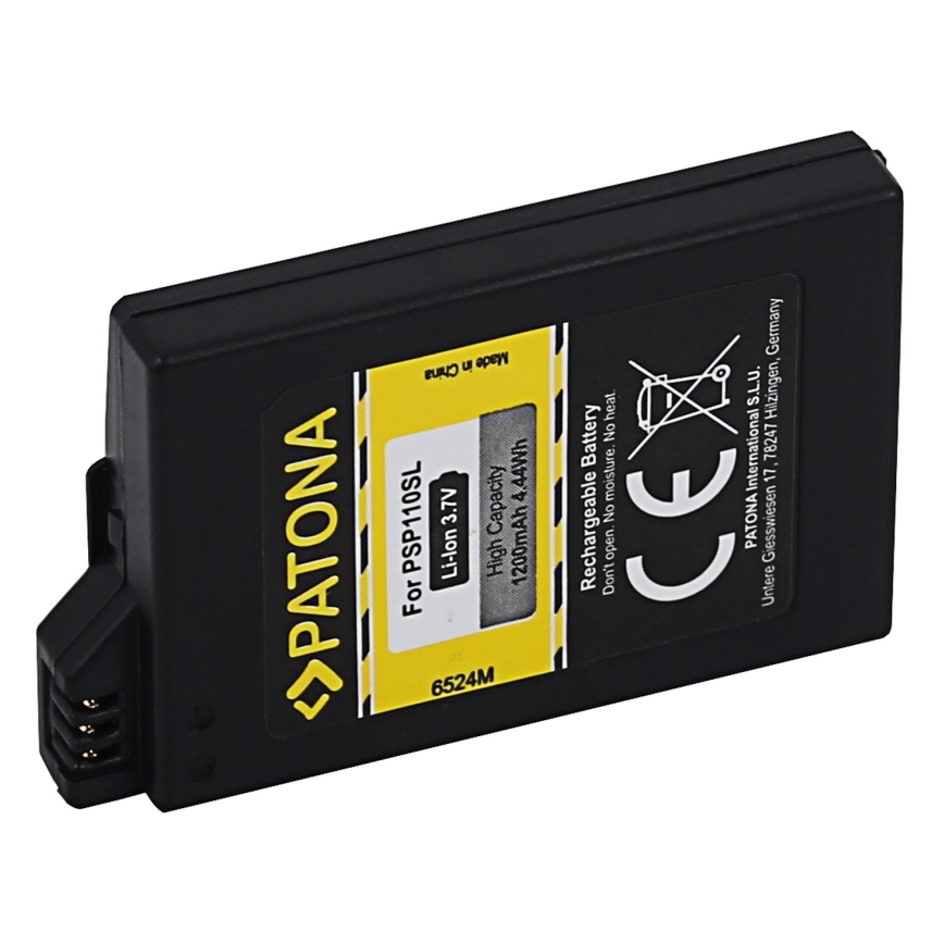 PATONA - Akku Sony PSP 2000/PSP 3000 1200mAh Li -lon 3,7V