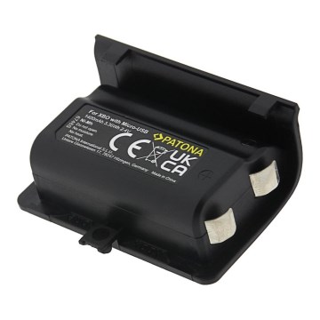 PATONA - Akku XBox ONE 1400mAh Nimh 2.4V micro USB
