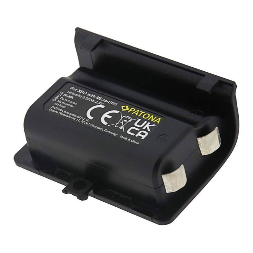 PATONA - Akku XBox ONE 1400mAh Nimh 2.4V micro USB