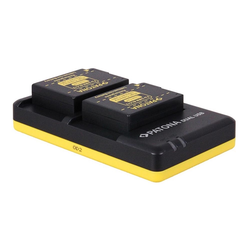 PATONA - Laturi Foto Dual Quick Panasonic DMW-BLC12E USB