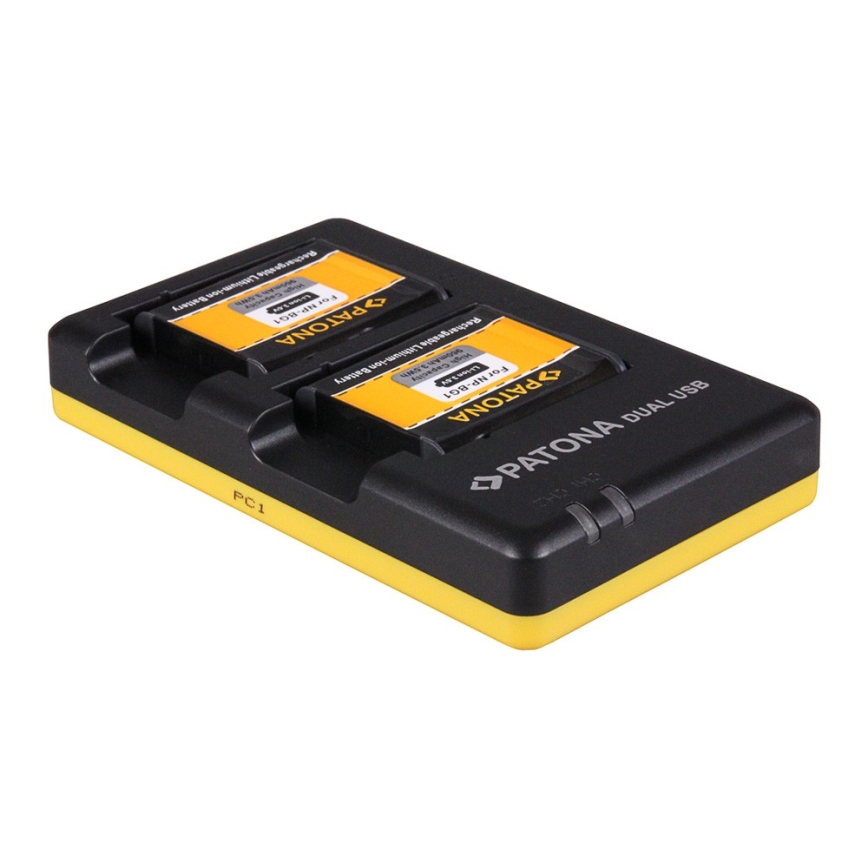PATONA - Laturi Foto Dual Quick Sony NP-BG1 USB