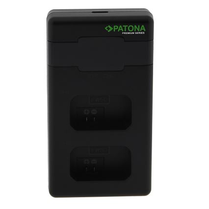 PATONA - Pikalaturi Dual Sony NP-FW50 + kaapeli USB-C 0,6m