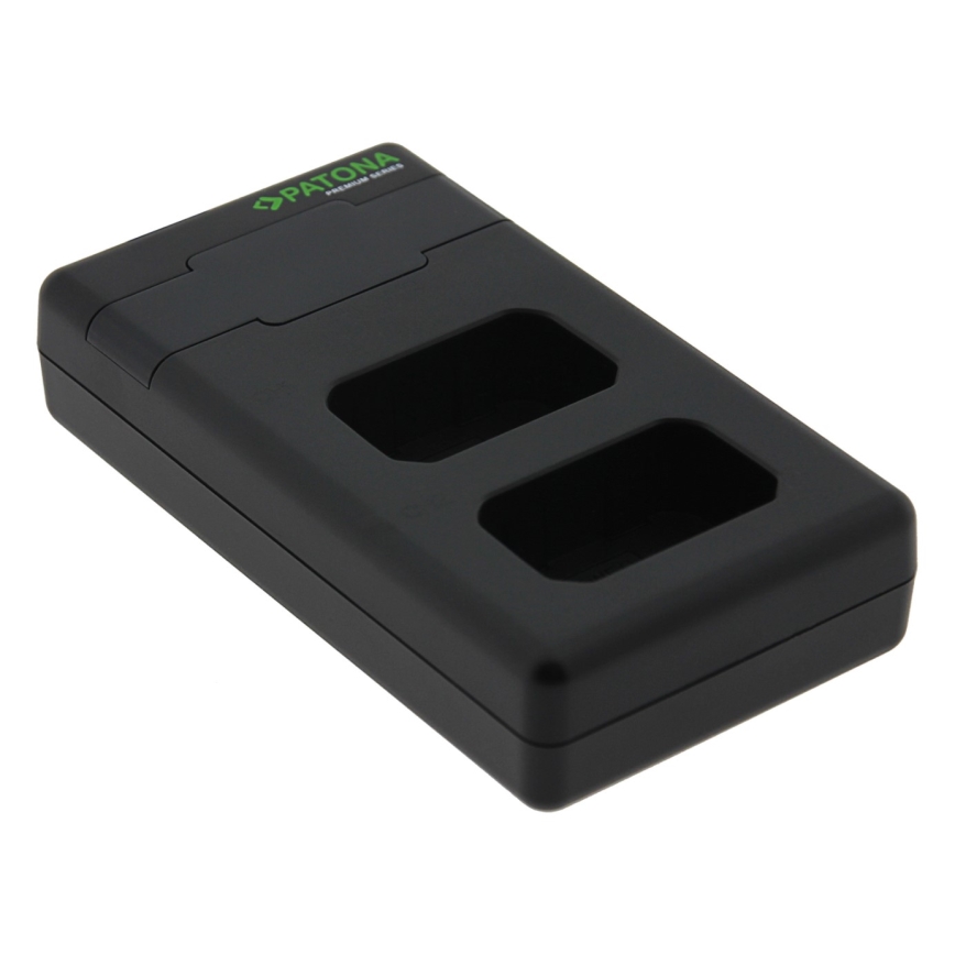 PATONA - Pikalaturi Dual Sony NP-FW50 + kaapeli USB-C 0,6m