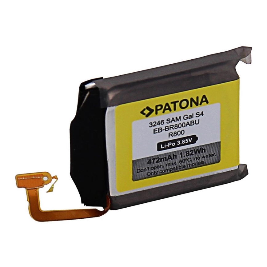 PATONA - Samsung Gear -akku S4 472mAh