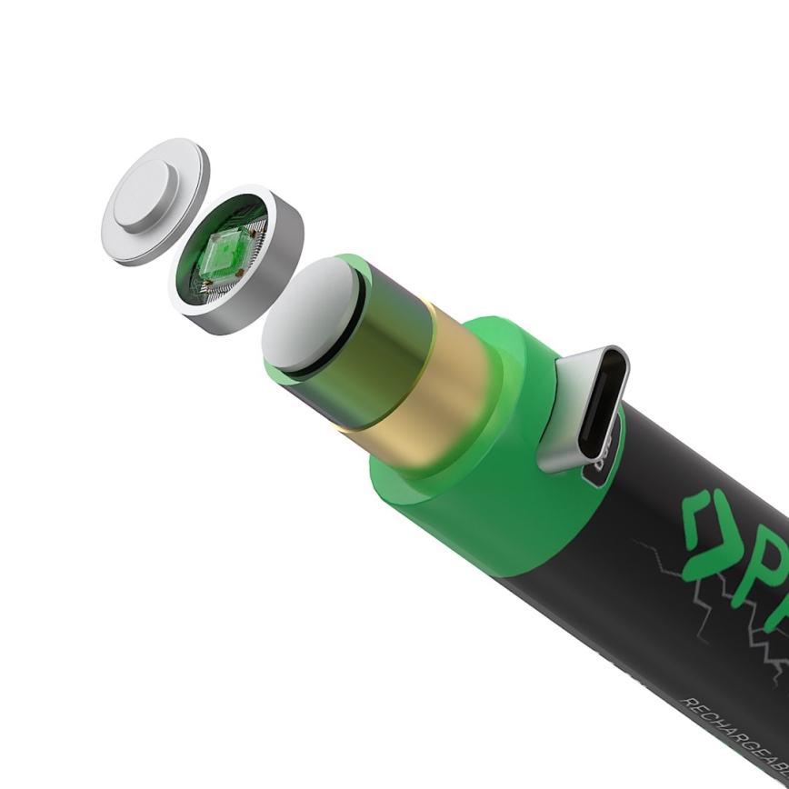 PATONA - SETTI 4x Akku AA/LR6 Li-Pol 2000mAh 1,5Vs kanssa USB-C lataus