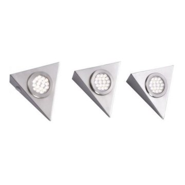 Paul Neuhaus 1119-55-3 - SETTI 3x LED Huonekaluvalaisin anturilla HELENA LED/2,5W/230V