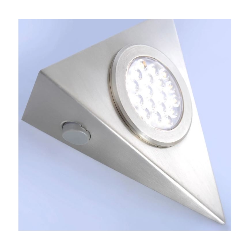 Paul Neuhaus 1119-55-3 - SETTI 3x LED Huonekaluvalaisin anturilla HELENA LED/2,5W/230V