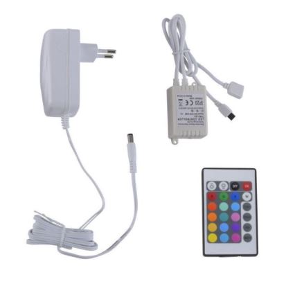 Paul Neuhaus 1205-70 - LED RGB Himmennettävä nauha TEANIA 10m LED/30W/12/230V + kauko-ohjain