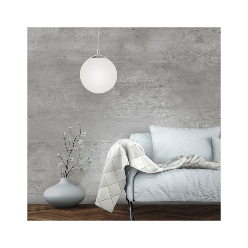 Paul Neuhaus 2072-55 - Kattokruunu johdossa BOLO 1xE27/60W/230V halkaisija 20 cm