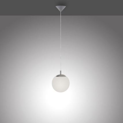 Paul Neuhaus 2072-55 - Kattokruunu johdossa BOLO 1xE27/60W/230V halkaisija 20 cm