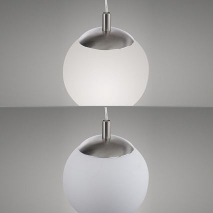 Paul Neuhaus 2072-55 - Kattokruunu johdossa BOLO 1xE27/60W/230V halkaisija 20 cm
