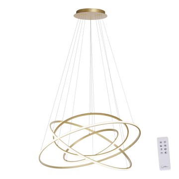 Paul Neuhaus 2124-60 - Himmennettävä LED-kattokruunu johdossa TESSARA LED/97W/230V 2700-5000K + kauko-ohjaus