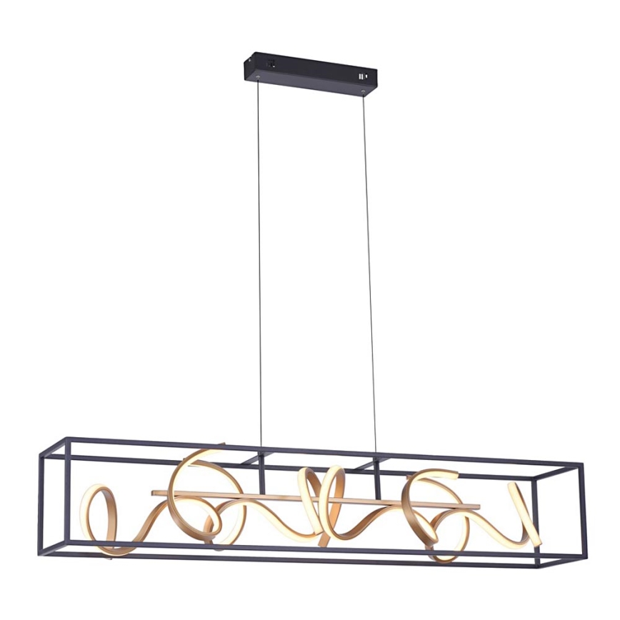 Paul Neuhaus 2416-18 - Himmennettävä LED-kattokruunu narussa SELINA 4xLED/10,2W/230V
