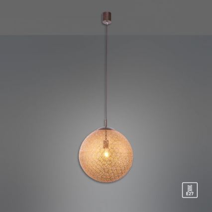 Paul Neuhaus 2421-48 - Kattokruunu johdossa GRETA 1xE27/60W/230V halkaisija 40 cm