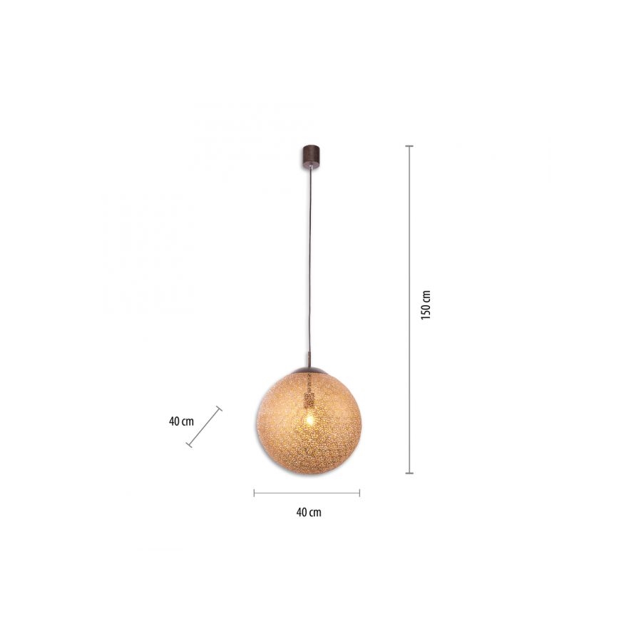 Paul Neuhaus 2421-48 - Kattokruunu johdossa GRETA 1xE27/60W/230V halkaisija 40 cm