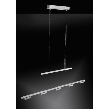 Paul Neuhaus 2446-55 - LED-himmennettävä kattokruunu narussa INIGO 5xLED / 4W / 230V