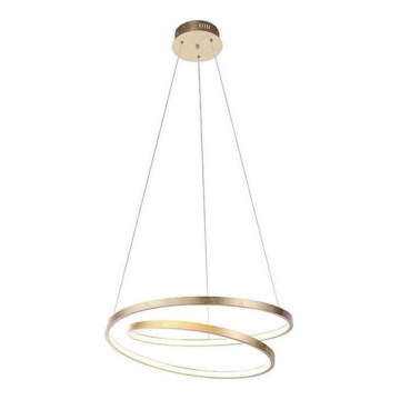 Paul Neuhaus 2472-12 - LED-himmennettävä riippuvalaisin OMAN LED / 30W / 230V kulta
