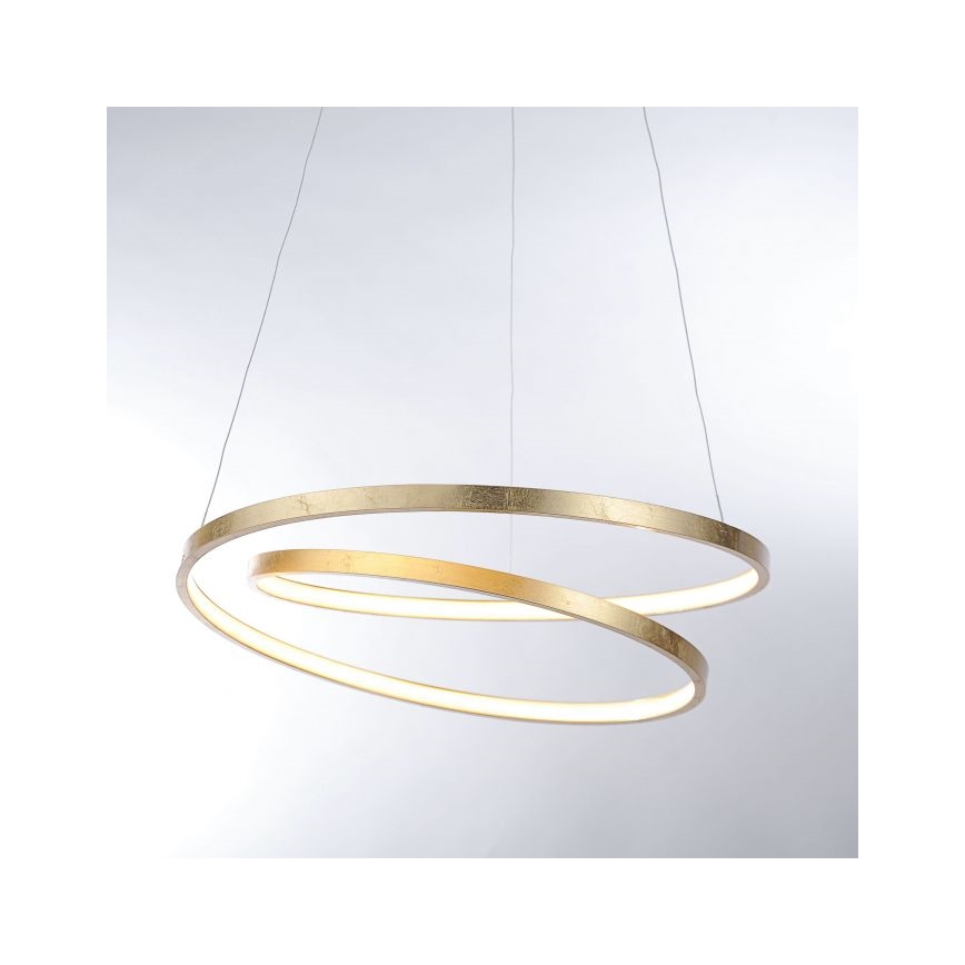 Paul Neuhaus 2472-12 - LED-himmennettävä riippuvalaisin OMAN LED / 30W / 230V kulta