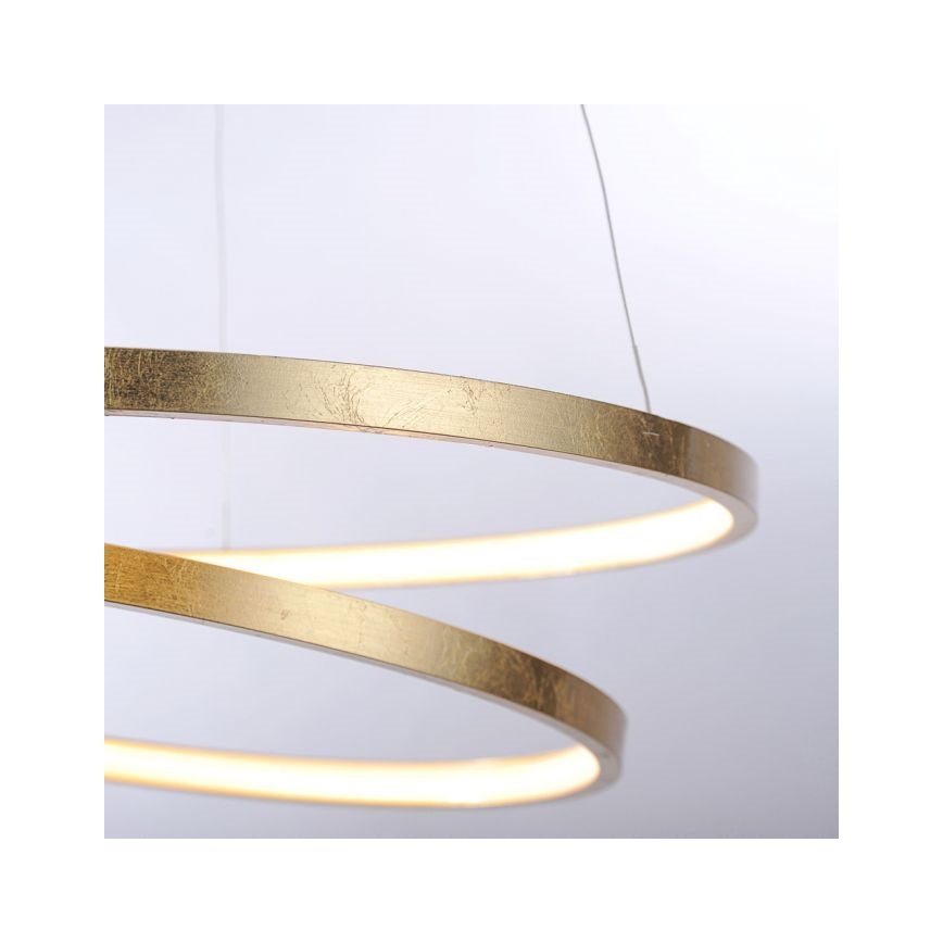 Paul Neuhaus 2472-12 - LED-himmennettävä riippuvalaisin OMAN LED / 30W / 230V kulta