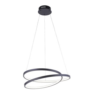 Paul Neuhaus 2472-18 - LED-himmennettävä riippuvalaisin ROMAN LED / 30W / 230V musta