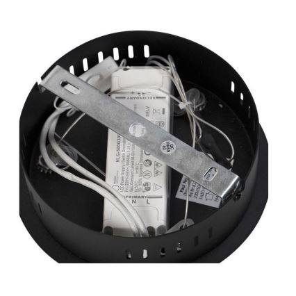 Paul Neuhaus 2472-18 - LED-himmennettävä riippuvalaisin ROMAN LED / 30W / 230V musta