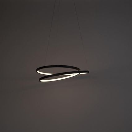 Paul Neuhaus 2472-18 - LED-himmennettävä riippuvalaisin ROMAN LED / 30W / 230V musta