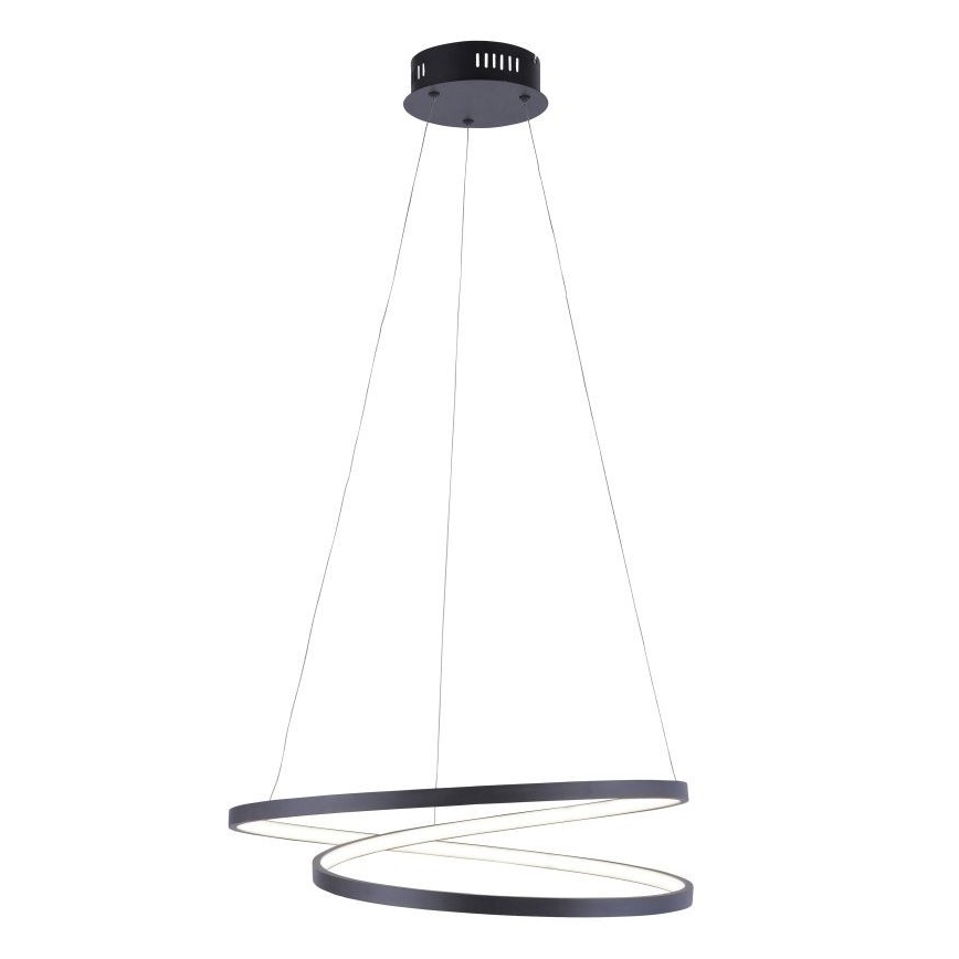 Paul Neuhaus 2472-18 - LED-himmennettävä riippuvalaisin ROMAN LED / 30W / 230V musta