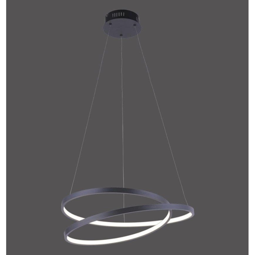 Paul Neuhaus 2472-18 - LED-himmennettävä riippuvalaisin ROMAN LED / 30W / 230V musta