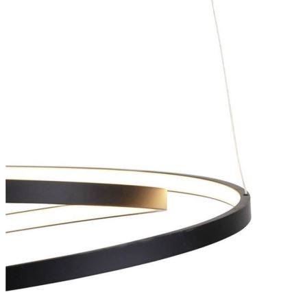 Paul Neuhaus 2472-18 - LED-himmennettävä riippuvalaisin ROMAN LED / 30W / 230V musta