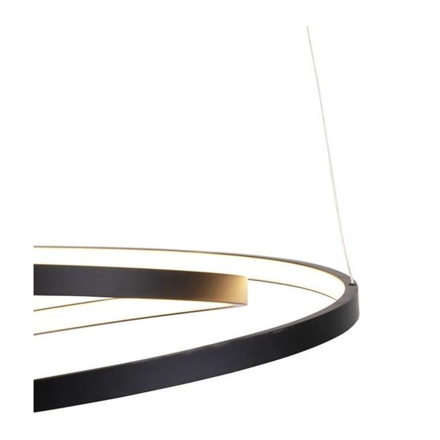 Paul Neuhaus 2472-18 - LED-himmennettävä riippuvalaisin ROMAN LED / 30W / 230V musta