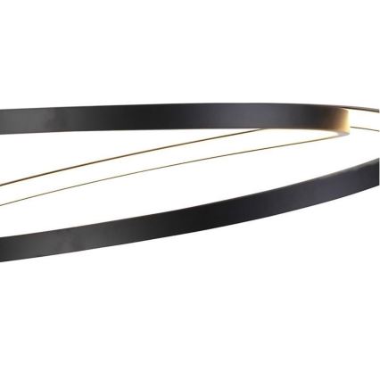 Paul Neuhaus 2472-18 - LED-himmennettävä riippuvalaisin ROMAN LED / 30W / 230V musta