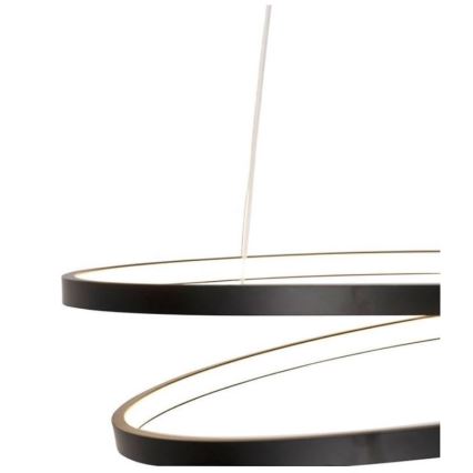 Paul Neuhaus 2472-18 - LED-himmennettävä riippuvalaisin ROMAN LED / 30W / 230V musta