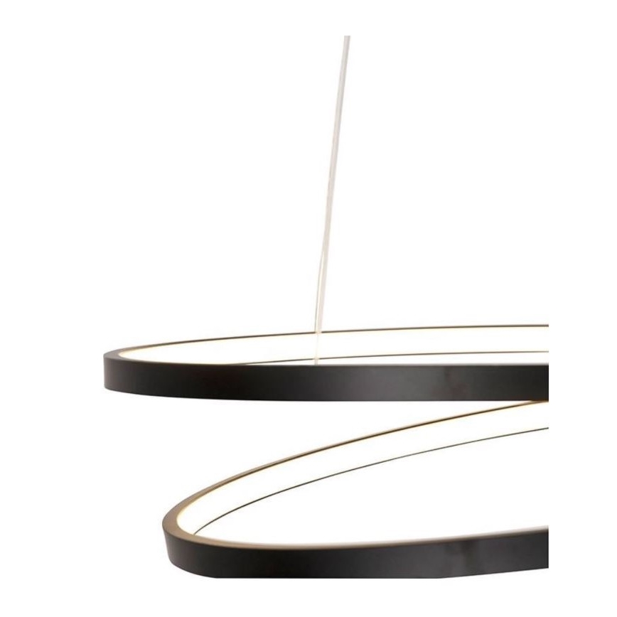 Paul Neuhaus 2472-18 - LED-himmennettävä riippuvalaisin ROMAN LED / 30W / 230V musta