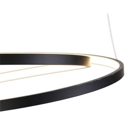 Paul Neuhaus 2472-18 - LED-himmennettävä riippuvalaisin ROMAN LED / 30W / 230V musta
