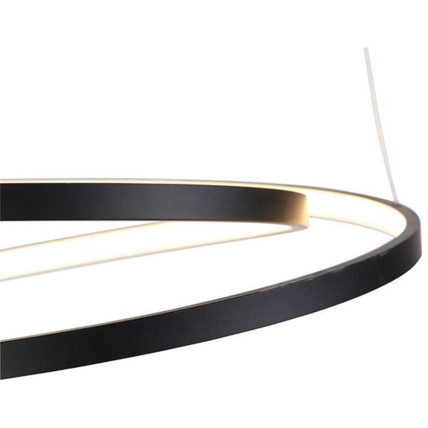 Paul Neuhaus 2472-18 - LED-himmennettävä riippuvalaisin ROMAN LED / 30W / 230V musta
