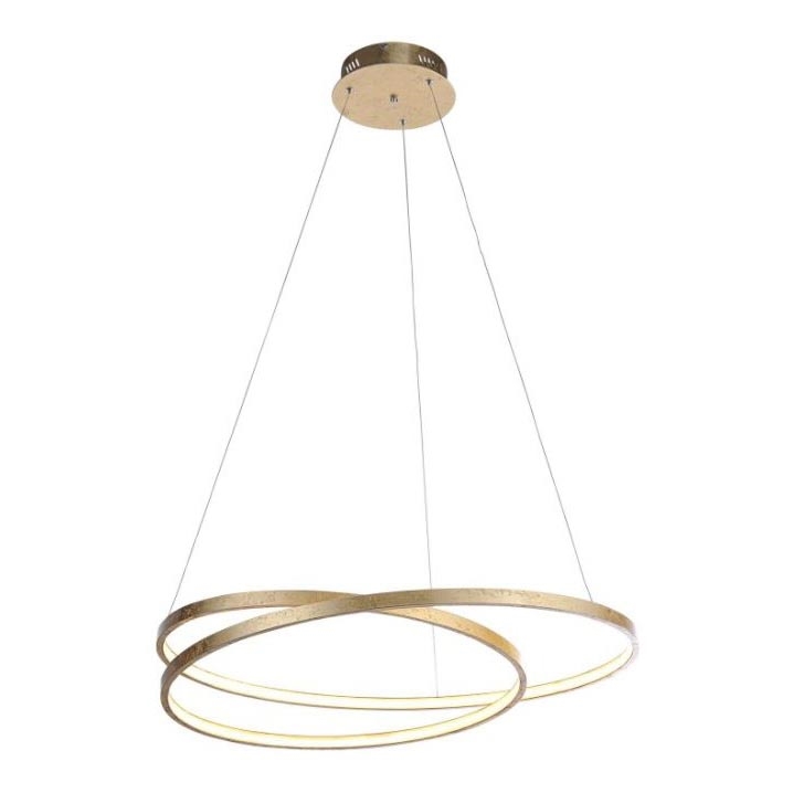 Paul Neuhaus 2474-12 - LED-himmennettävä riippuvalaisin ROMAN LED / 40W / 230V kulta