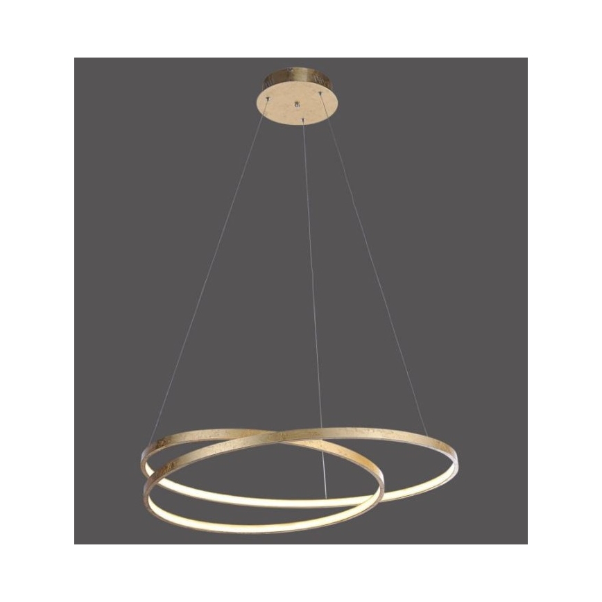 Paul Neuhaus 2474-12 - LED-himmennettävä riippuvalaisin ROMAN LED / 40W / 230V kulta
