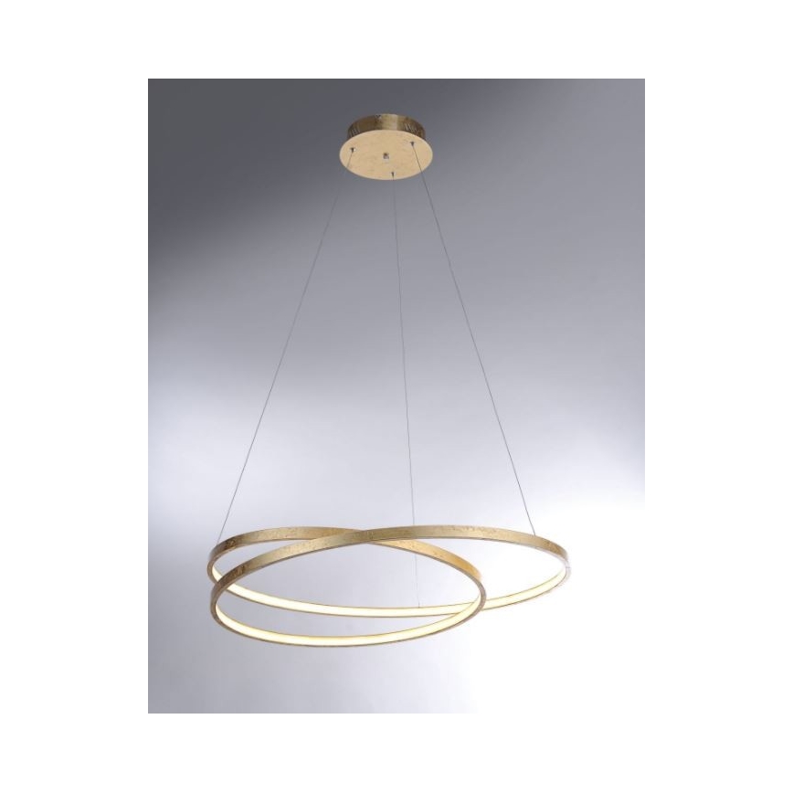 Paul Neuhaus 2474-12 - LED-himmennettävä riippuvalaisin ROMAN LED / 40W / 230V kulta