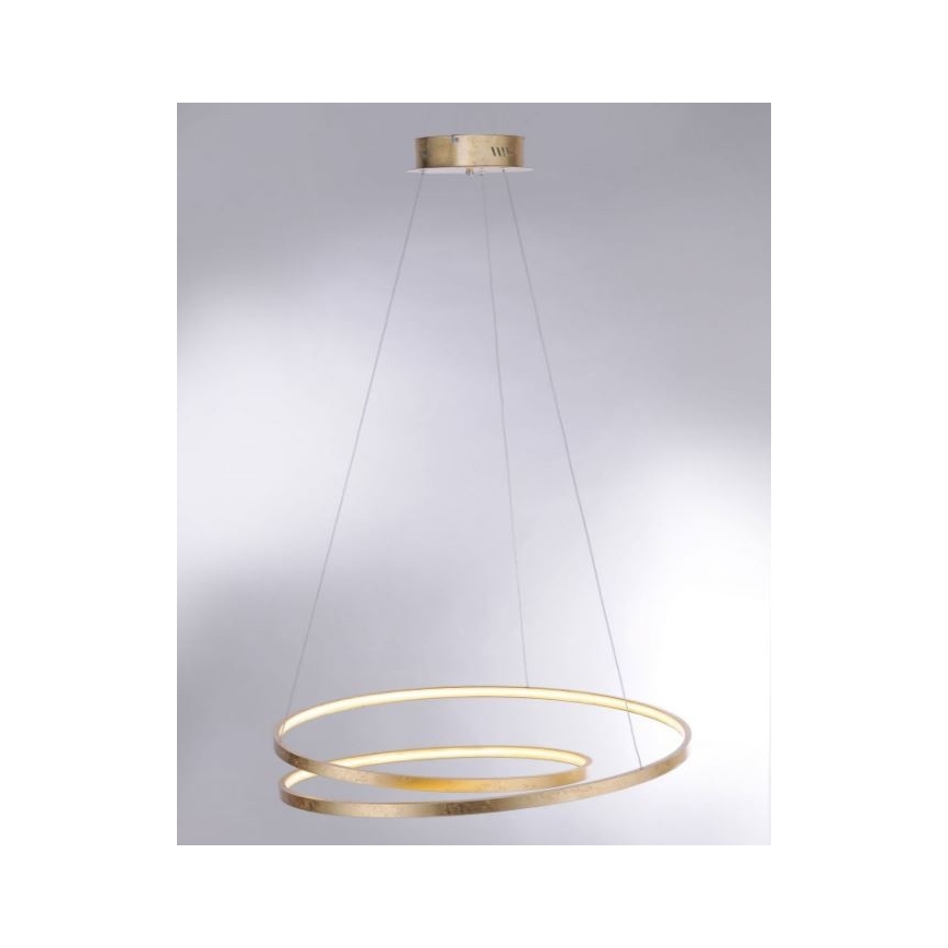 Paul Neuhaus 2474-12 - LED-himmennettävä riippuvalaisin ROMAN LED / 40W / 230V kulta